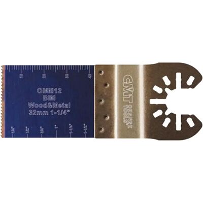 CMT OMM12-X1 Bimetall Multifunktionssägeblatt - Holz, Metall CMT OMM12-X1 Bimetall Multifunktionssägeblatt - Holz, Metall