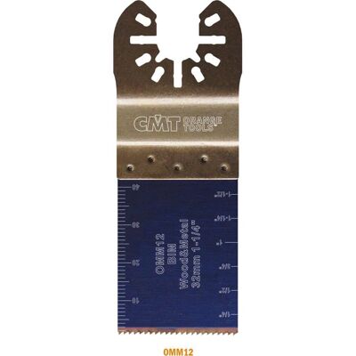 CMT OMM12-X5 32mm Sägeblatt für Holz und Metall - Langlebig CMT OMM12-X5 32mm Sägeblatt für Holz und Metall - Langlebig