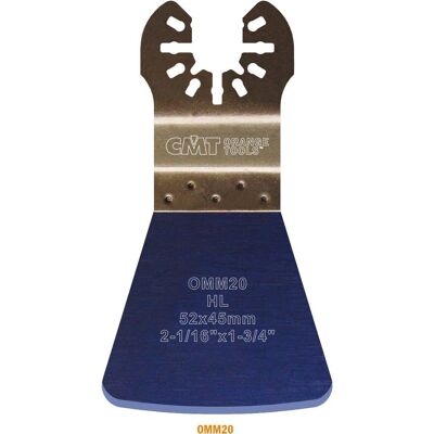 Lama multifunzione Cmt OMM20 - Acciaio, Attacco Universale, 52x45mm Lama multifunzione Cmt OMM20 - Acciaio, Attacco Universale, 52x45mm