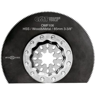 CMT ORANGE TOOLS OMF106-X1 Segment-Sägeblatt für Metall und Holz CMT ORANGE TOOLS OMF106-X1 Segment-Sägeblatt für Metall und Holz