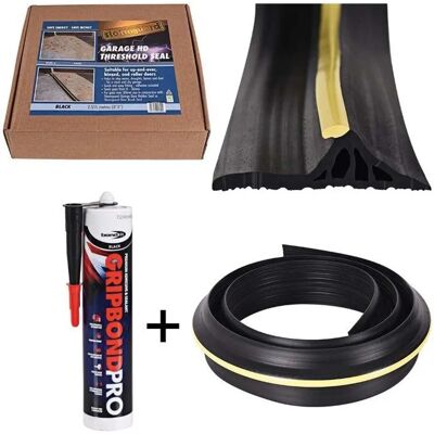 Stormguard - Garage Door Bottom Seal - 30mm - Heavy Duty - Threshold seal Stormguard - Garage Door Bottom Seal - 30mm - Heavy Duty - Threshold seal