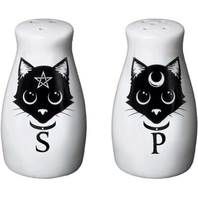 Alchemy England - Katter - Salt- og Peppersett - Hvit - One size - Keramikk Alchemy England - Katter - Salt- og Peppersett - Hvit - One size - Keramikk