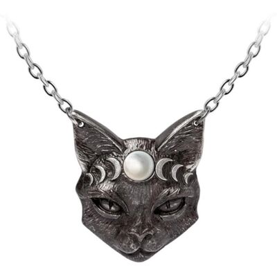 Rarewaves Alchemy Mystic Moon Cat Hengende - T-skjorte Rarewaves Alchemy Mystic Moon Cat Hengende - T-skjorte