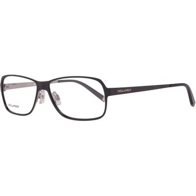 Armação de óculos masculina Dsquared2 DQ5057-002-56 Preta Armação de óculos masculina Dsquared2 DQ5057-002-56 Preta