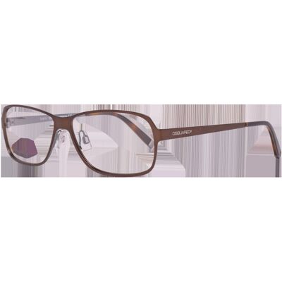Dsquared2 DQ5057-049-56 Óculos de Metal Castanho - Óculos Dsquared2 DQ5057-049-56 Óculos de Metal Castanho - Óculos