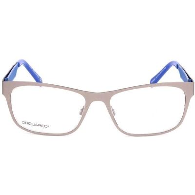 Dsquared2 DQ5097-015-54 Cadre en Métal Argenté - Lunettes sans Ordonnance - Publicité Dsquared2 DQ5097-015-54 Cadre en Métal Argenté - Lunettes sans Ordonnance - Publicité