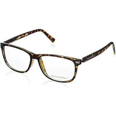 Ermenegildo Zegna EZ0025 Braune Quadratische Brille - Brille Ermenegildo Zegna EZ0025 Braune Quadratische Brille - Brille