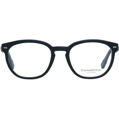 Zwarte Ronde Brillen voor Heren - Ermenegildo Zegna Zwarte Ronde Brillen voor Heren - Ermenegildo Zegna