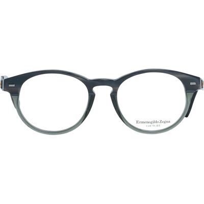 Ermenegildo Zegna Grijze ronde brillenmontuur - Brillenmontuur Ermenegildo Zegna Grijze ronde brillenmontuur - Brillenmontuur