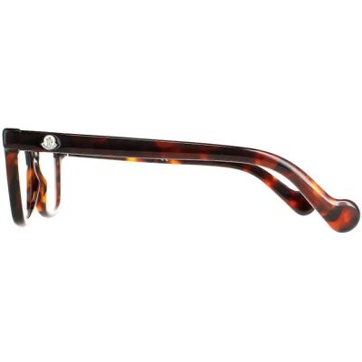 Moncler ML5001-052-49 Havana Square Glasses - Eyeglasses Moncler ML5001-052-49 Havana Square Glasses - Eyeglasses