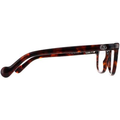 Moncler Donker Havana Rechthoekige Bril - 50mm - Man Moncler Donker Havana Rechthoekige Bril - 50mm - Man