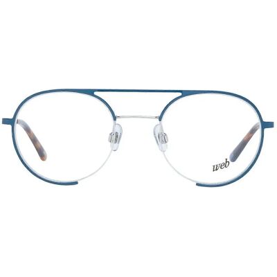 Web Eyewear WE5237 Mannen Blauwe Aviator Brilframe Web Eyewear WE5237 Mannen Blauwe Aviator Brilframe