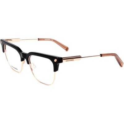 Dsquared2 Pink Rose Gold Unisex Optical Frames - Eyewear Frames Dsquared2 Pink Rose Gold Unisex Optical Frames - Eyewear Frames