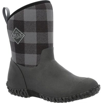 Muck Boot Dames Muckster II Mid Wellies - Grijze Print Muck Boot Dames Muckster II Mid Wellies - Grijze Print