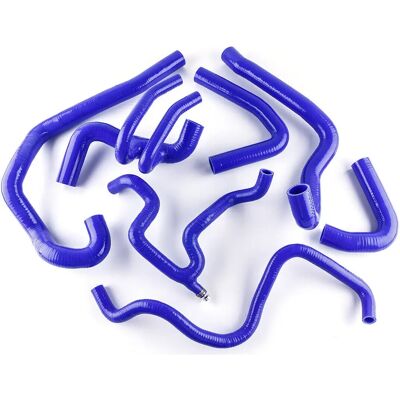 Peugeot 106 Gti / Citroen Saxo Vis 16v Blue Green Silicone Radiator Hose - Radiator Hose Peugeot 106 Gti / Citroen Saxo Vis 16v Blue Green Silicone Radiator Hose - Radiator Hose