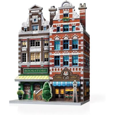 Wrebbit 3D Urbania Collection Café Puzzle 285 Stück - LatestBuy Wrebbit 3D Urbania Collection Café Puzzle 285 Stück - LatestBuy