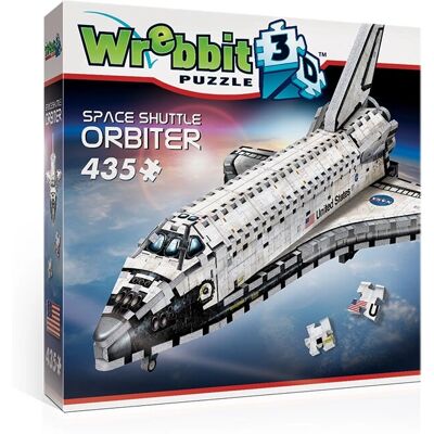 Puzzle 3D Orbiter Wrebbit - Statek kosmiczny - 435 szt Puzzle 3D Orbiter Wrebbit - Statek kosmiczny - 435 szt