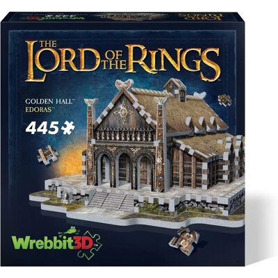 Puzzle Złoty Zamek Edoras - 445 Elementów - 3D Puzzle Złoty Zamek Edoras - 445 Elementów - 3D