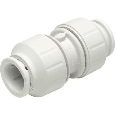 John Guest PEM0415W 15 mm Gerade Verbindung - Weiß John Guest PEM0415W 15 mm Gerade Verbindung - Weiß