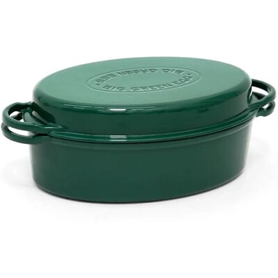 Big Green Egg Dutch Oven - Oval, 5,2L - Gietijzeren pan Big Green Egg Dutch Oven - Oval, 5,2L - Gietijzeren pan