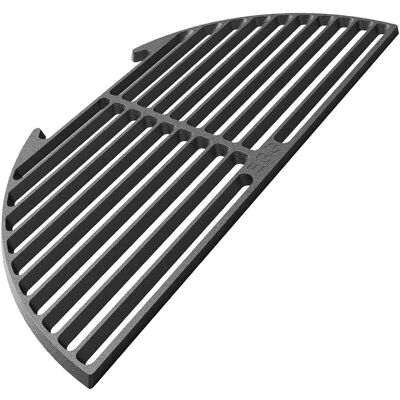 Grille en fonte demi-cercle Big Green Egg XL - Publicité Grille en fonte demi-cercle Big Green Egg XL - Publicité