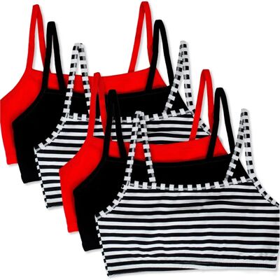 Fruit of the Loom Women's Cotton Spaghetti Strap Sports Bra - Sports Bra Fruit of the Loom Women's Cotton Spaghetti Strap Sports Bra - Sports Bra