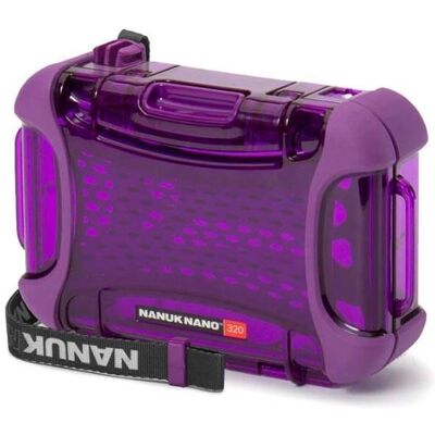 Nanuk Nano 320 Boîte d’équipement - Coque rigide - Violet Nanuk Nano 320 Boîte d’équipement - Coque rigide - Violet