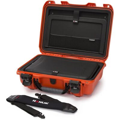 Nanuk 923 Waterproof Hard Case with Laptop Insert Kit - Orange - Gerätegehäuse Nanuk 923 Waterproof Hard Case with Laptop Insert Kit - Orange - Gerätegehäuse