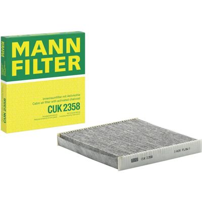 MANN-FILTER CUK 2358 Aktivkolfilter för bil - Inre skydd MANN-FILTER CUK 2358 Aktivkolfilter för bil - Inre skydd