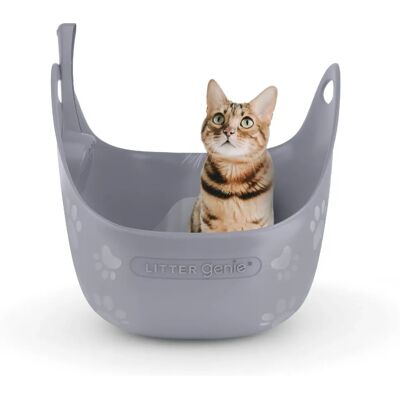 LitterLocker LitterBox Gris Moderne - Litière pour chat LitterLocker LitterBox Gris Moderne - Litière pour chat
