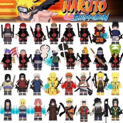 Bonxaif - Naruto Minifigures - 32pcs Bonxaif - Naruto Minifigures - 32pcs