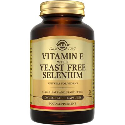Solgar - Vitamin E - Yeast Free - Vitamin supplement Solgar - Vitamin E - Yeast Free - Vitamin supplement
