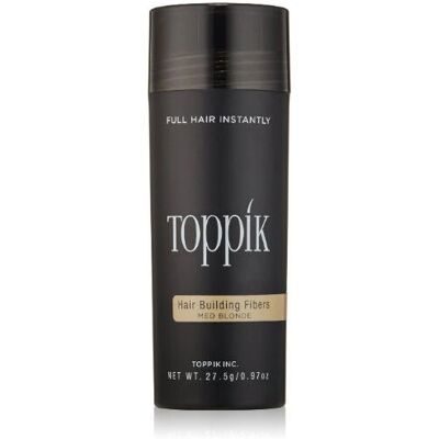 Toppik Medium Blonde Hårbygge Fibrene - Tynn Hår Dekning Toppik Medium Blonde Hårbygge Fibrene - Tynn Hår Dekning