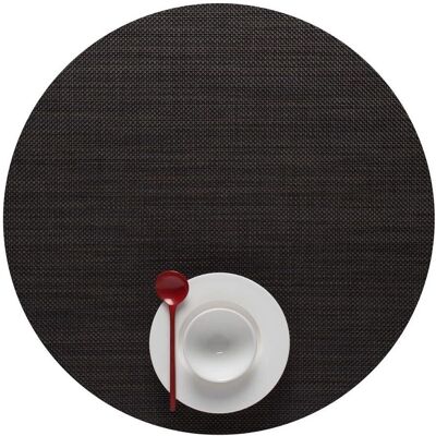 CHILEWICH - Mini Basketweave - Espresso - 38cm - Underlag CHILEWICH - Mini Basketweave - Espresso - 38cm - Underlag
