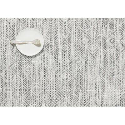 CHILEWICH - Mosaic Spisebrikke 36x48cm WHT/BLK - Weiß/Schwarz - 36x48cm - placemat CHILEWICH - Mosaic Spisebrikke 36x48cm WHT/BLK - Weiß/Schwarz - 36x48cm - placemat