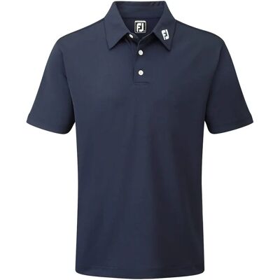 Chemise Performance Stretch Piqué Marine FootJoy - Polo de Golf - Publicité Chemise Performance Stretch Piqué Marine FootJoy - Polo de Golf - Publicité
