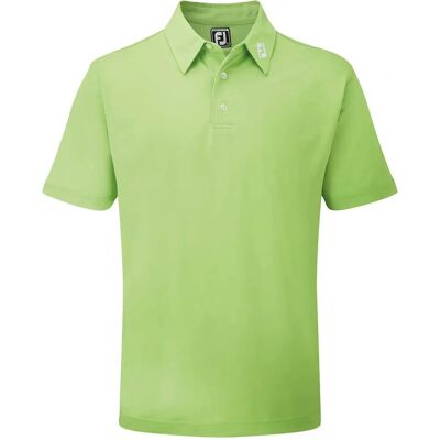 FootJoy Lime Golf Polo Shirt - Performance Stretch, UV SPF 30 FootJoy Lime Golf Polo Shirt - Performance Stretch, UV SPF 30