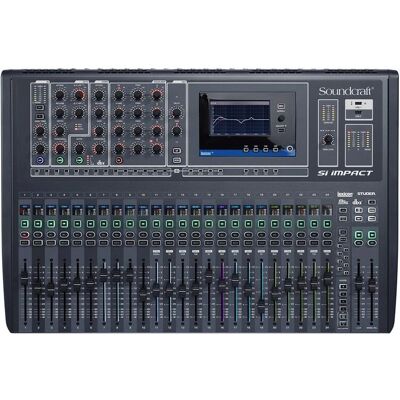 Soundcraft SI Impact - Mikser cyfrowy z 32 wejściami, FaderGlow, DSP Soundcraft SI Impact - Mikser cyfrowy z 32 wejściami, FaderGlow, DSP