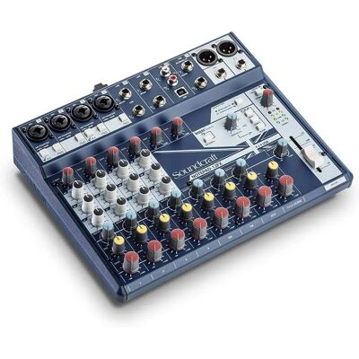 Mixeur compact Soundcraft Notepad 12FX - Interface audio & Effets - Publicité Mixeur compact Soundcraft Notepad 12FX - Interface audio & Effets - Publicité