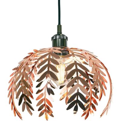Happy Homewares - Fern Leaf Shade - Copper - Pendant Happy Homewares - Fern Leaf Shade - Copper - Pendant