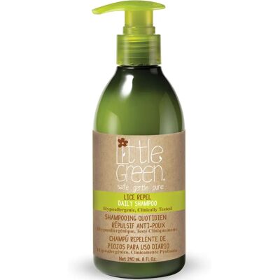 Shampoing Lice Guard Little Green - Doux et efficace pour enfants - Publicité Shampoing Lice Guard Little Green - Doux et efficace pour enfants - Publicité