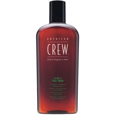 American Crew 3 em 1 árvore do chá - 250 ml American Crew 3 em 1 árvore do chá - 250 ml