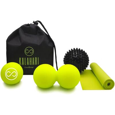 Kit Massaggi Kalahari - Tessuto Profondo, Punti Trigger, Portatile Kit Massaggi Kalahari - Tessuto Profondo, Punti Trigger, Portatile