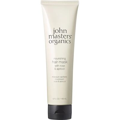 Masque capillaire Rose & Abricot de John Masters Organics - Nourrissant - 148ml - Publicité Masque capillaire Rose & Abricot de John Masters Organics - Nourrissant - 148ml - Publicité