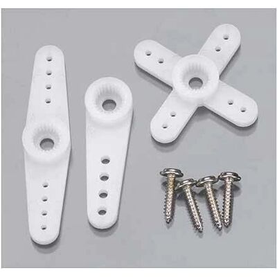 Hitec HS-65/65MG/50 Steuerhebel-Set - RC Modellteil Hitec HS-65/65MG/50 Steuerhebel-Set - RC Modellteil