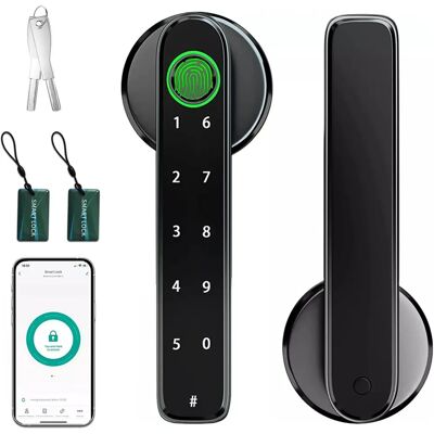 Samsung Smart Fingerprint Door Lock - Electronic Smart Door Handle Samsung Smart Fingerprint Door Lock - Electronic Smart Door Handle