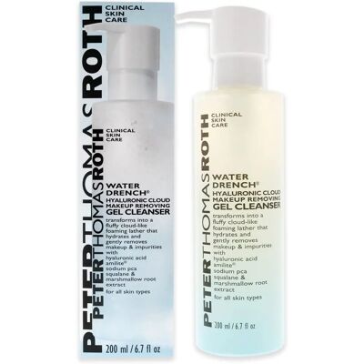 Peter Thomas Roth Water Drench Hyaluronic Cloud Makeup Removing Gel Cleanser - Facial Cleanser Peter Thomas Roth Water Drench Hyaluronic Cloud Makeup Removing Gel Cleanser - Facial Cleanser