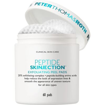 Peptide Skinjection Eksfolierende Pads fra Peter Thomas Roth - For alle hudtyper Peptide Skinjection Eksfolierende Pads fra Peter Thomas Roth - For alle hudtyper