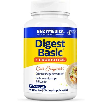 Enzymedica Digest Basic + Probiotics - 90 Capsules Enzymedica Digest Basic + Probiotics - 90 Capsules