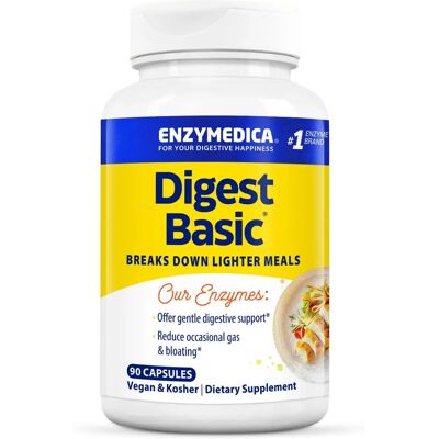 Enzymedica Digest Basic - Podstawowa Formuła Enzymów - 90 Kapsułek Enzymedica Digest Basic - Podstawowa Formuła Enzymów - 90 Kapsułek